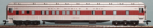IHC 49306 HO Scale Heavyweight 8-1-2 Sleeper "The Rebel" GM&O "Lake Selby" - NOS