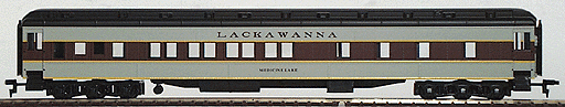 IHC 49346 HO Scale Heavyweight 8-1-2 Sleeper Lackawanna "Medicine Lake " DL&W - NOS