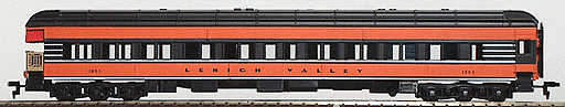 IHC 49364 HO Scale Heavyweight Observation Lehigh Valley "Asa Packer" 1003 - NOS