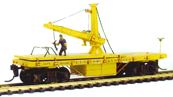 IHC 8298 HO Scale Old Time Derrick Car Kit Pennsylvania PRR 104 - NOS