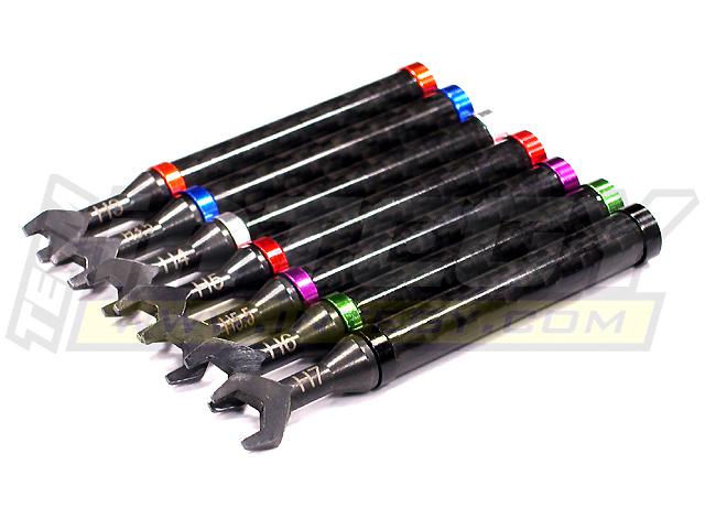 Integy C23254 7 Piece Universal Turnbuckle Wrench Set