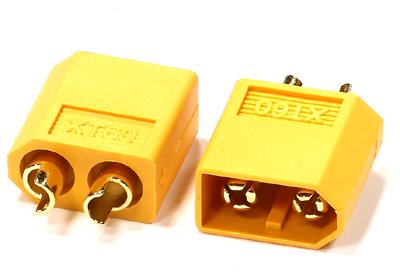 Integy C24547 XT60 Male Connectors 2 Pack