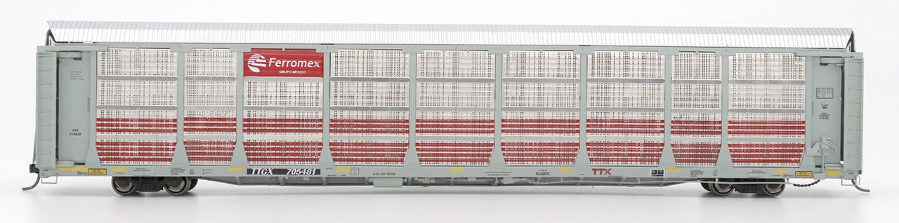 Intermountain 45281-06 HO Scale Bi-Level Autorack Ferromex TTGX 705653