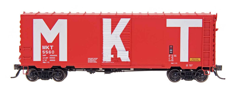 Intermountain 45421 HO Scale 40' PS-1 Boxcar Missouri-Kansas-Texas MKT