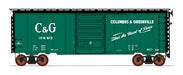 Intermountain 45487 HO Scale 40' PS-1 Boxcar Columbus & Greenville C&G