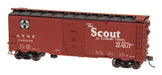 Intermountain 45831 HO Scale 40' Modified AAR Boxcar Santa Fe "Scout" ATSF