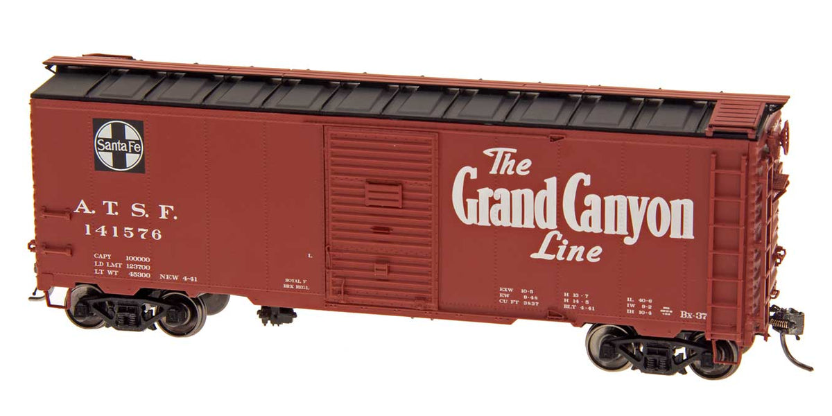 Intermountain 45832 HO Scale 40' Modified AAR Boxcar Santa Fe 