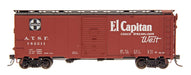 Intermountain 45833 HO Scale 40' Modified AAR Boxcar Santa Fe "El Capitan" ATSF