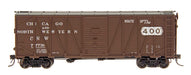 Intermountain 46072 HO Scale 40' WWII War Emergency Boxcar Chicago NorthWestern C&NW