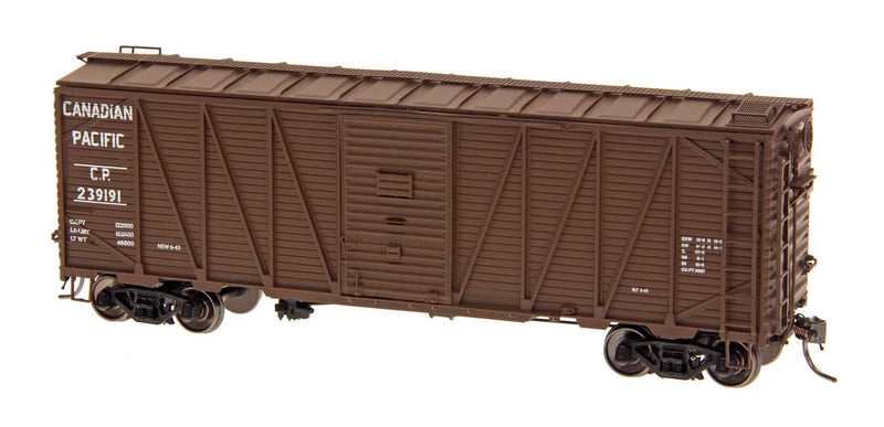 Intermountain 46075 HO Scale 40' WWII War Emergency Boxcar Canadian Pacific CP