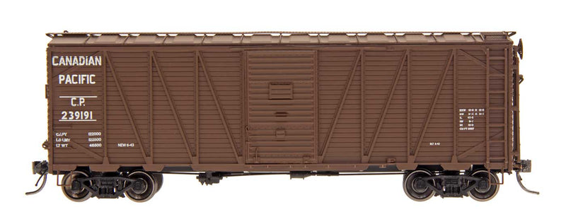 Intermountain 46075 HO Scale 40' WWII War Emergency Boxcar Canadian Pacific CP