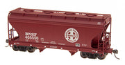 InterMountain 46533-05 HO Scale ACF 2 Bay Covered Hopper BNSF 406381 - USED