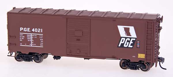 Intermountain 46808-09 HO Scale 40' Modified Boxcar Pacific Great East ...