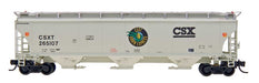 InterMountain 472102 HO Scale Trinity 5161 Cu. Ft. Covered Hopper, CSX "Grain Express" (6 Numbers)
