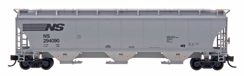 InterMountain 472104 HO Scale Trinity 5161 Cu. Ft. Covered Hopper, Norfolk Southern NS (6 Numbers)