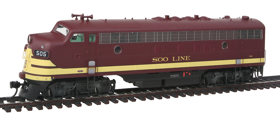 Intermountain 49946S-08 HO Scale EMD FP7A SOO Line 505 DCC Sound - NOS