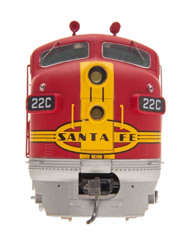 Intermountain HO Scale 49105-06 EMD F3A Santa Fe ATSF 22C with DCC - NOS