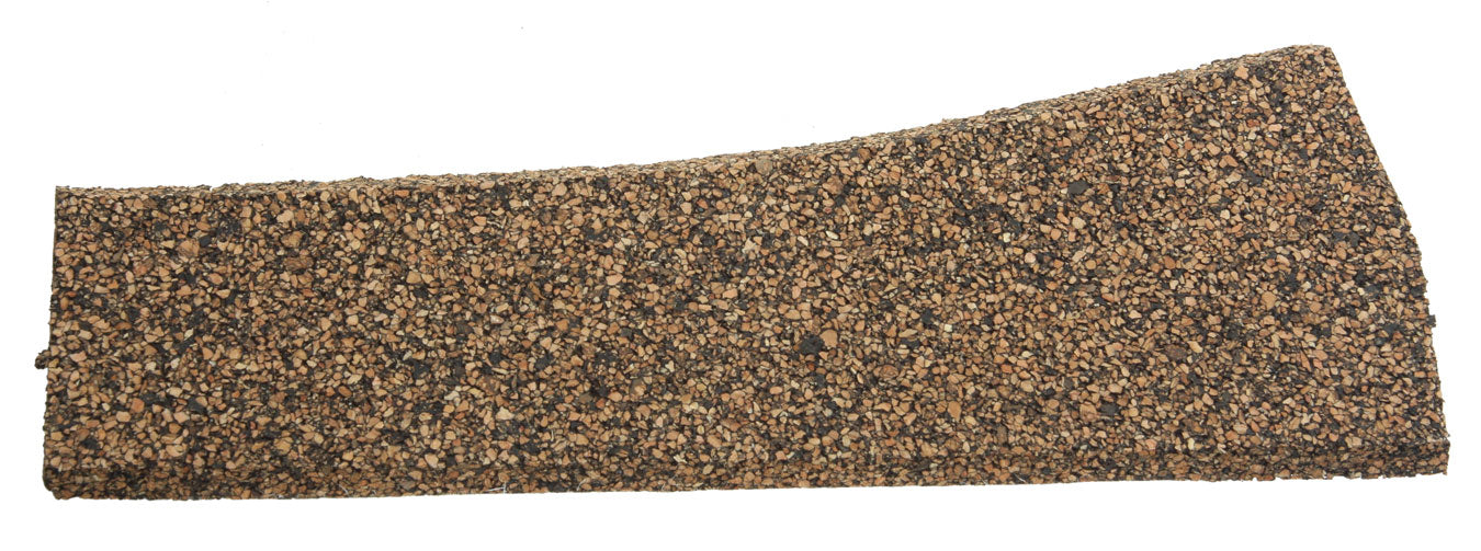 Itty Bitty Lines 1341 N Scale Cork Pad for Small to Medium Radius Left Turnout 2 Pack