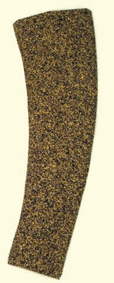 Itty Bitty Lines 1508 HO Scale Cork Left Curved Turnout Pad for #6