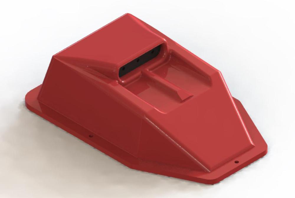 J-Body S-800 Hood Scoop