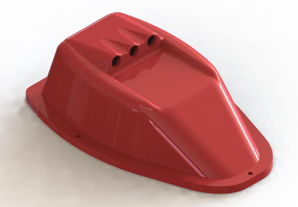 J-Body S-800 Hood Scoop