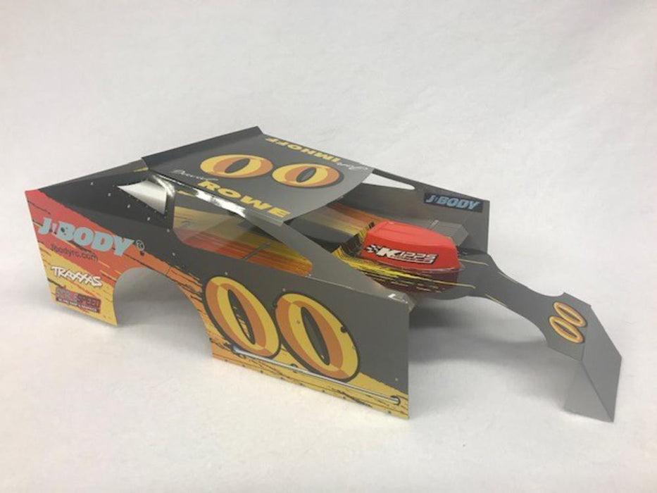 J-Body Stock Mudboss Clear Body with S-300 Hood Scoop