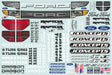 J Concepts 0274  Raptor MT Monster Truck Clear Body "Twenty One"