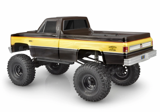 J Concepts 0363 1982 GMC K10 Clear Body for 12.3 (313mm) WB Crawler
