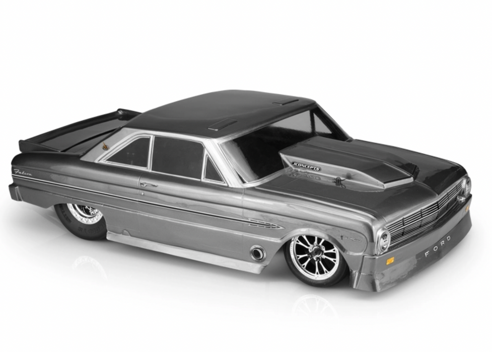 J Concepts 0386 1963 Ford Falcon Street Eliminator Clear Body