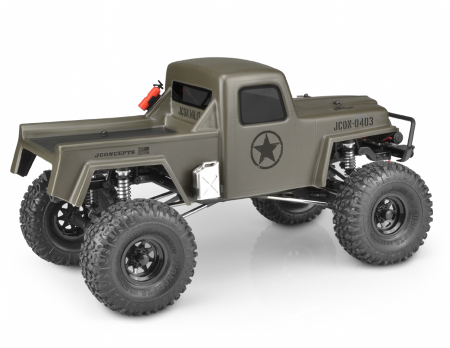 J Concepts 0403 JCI Creep Clear Body for 12.3 WB Crawlers