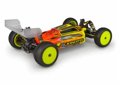 J Concepts 0414L F2 Clear Body for TLR 22X-4 with S-Type Wing (Lightweight)
