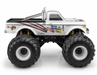 J Concepts 0415US 1970 Chevy K10 USA-1 Edition Clear Body for 10.5 WB Monster Truck