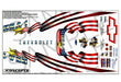 J Concepts 0415US 1970 Chevy K10 USA-1 Edition Clear Body for 10.5 WB Monster Truck