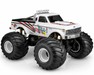 J Concepts 0415US 1970 Chevy K10 USA-1 Edition Clear Body for 10.5 WB Monster Truck