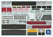 J Concepts 0422L 1987 Chevy Monte Carlo Street Stock Clear Body