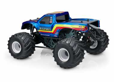 J Concepts 0423RS19 2020 Ford Raptor Bigfoot 19 Clear Monster Truck Body