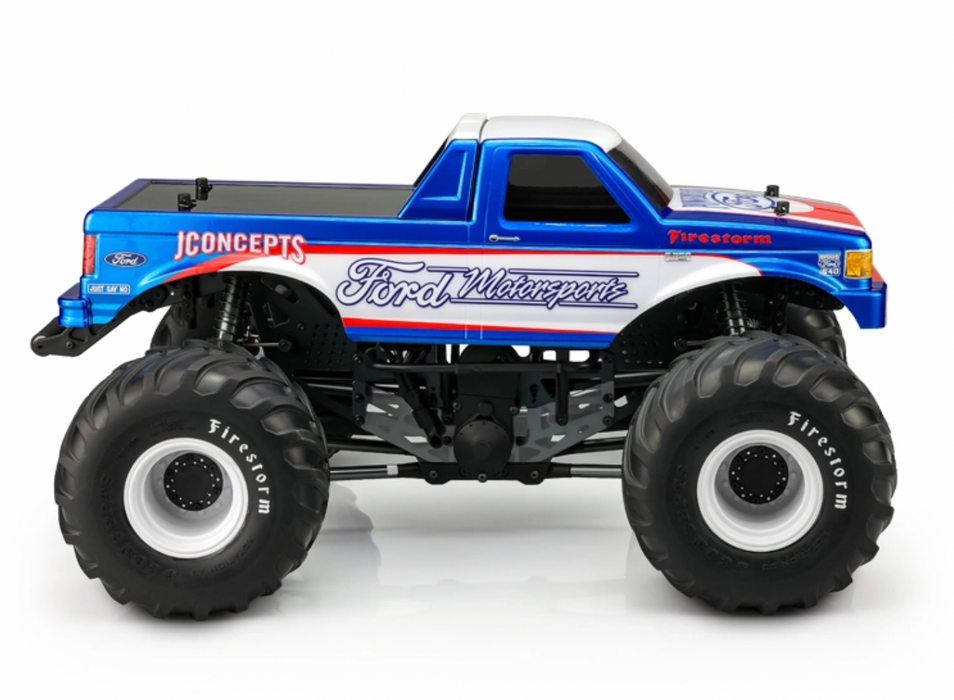 J Concepts 0433 1989 Ford F-250 Clear Monster Truck Body