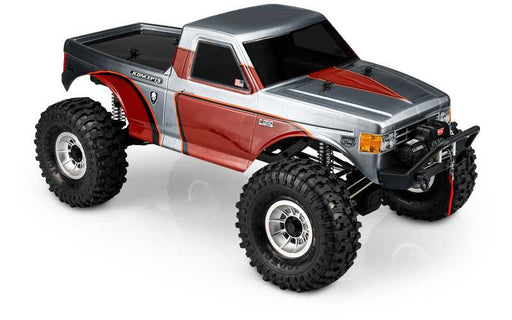 J Concepts 0439 JCI Tucked 1989 Ford F-250 Clear Body for 12.3" Crawler