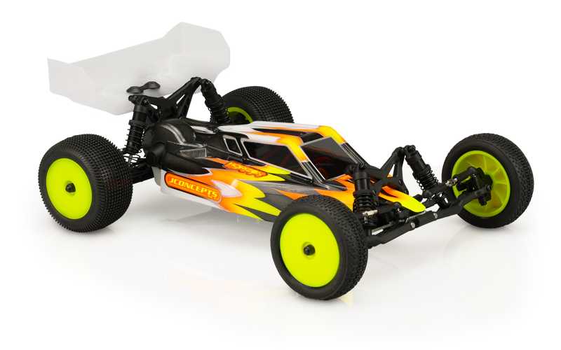 J Concepts 0451 Clear S2 Body with Wing for Mini-B