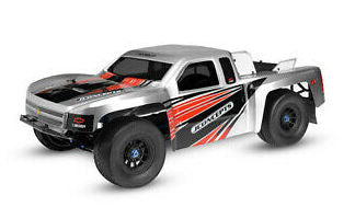 J Concepts 0200 Illuzion 2011 Silverado 1500 Hi Flow Clear Body for Short Course Truck