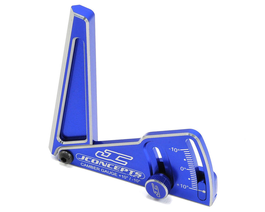 J Concepts 2283-1 85mm Blue Aluminum Camber Gauge
