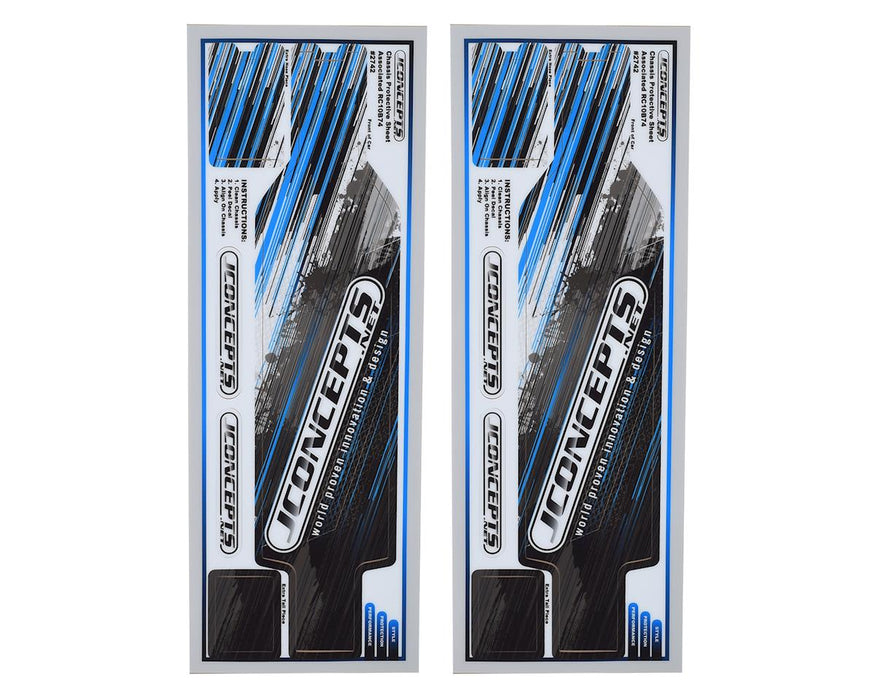 J Concepts 2742 B74 Chassis Protector 2 Sheets