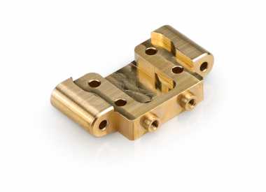J Concepts 2875 Brass Front Bulkhead for DR10 Drag Car