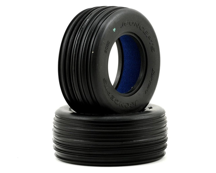 J Concepts 3050-02 2.2/3.0 SC Short Coarse Carvers Green Compound Tires 1 Pair