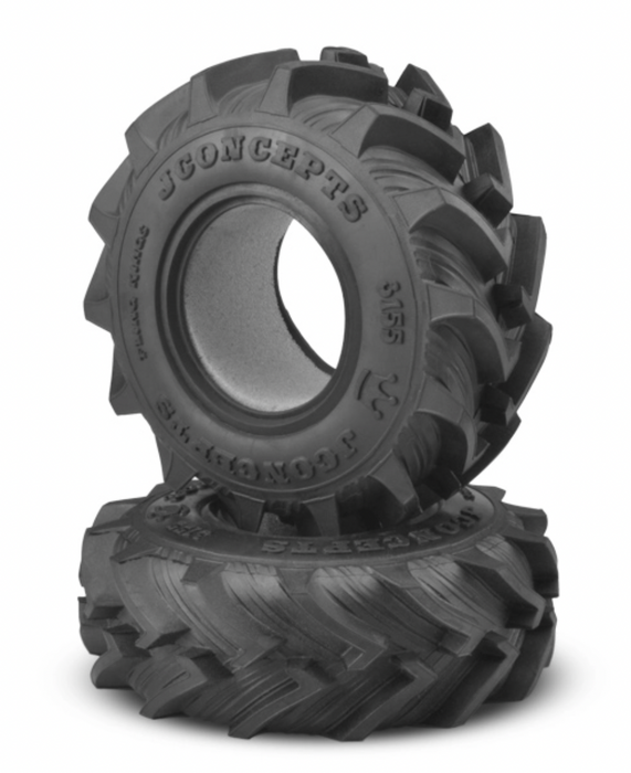 J Concepts 3155-01 Fling King Soft Compound 2.6x3.6" Monster Truck Tires 1 Pair