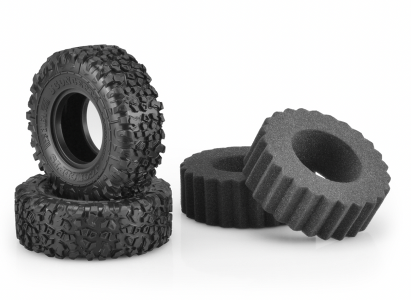 J Concepts 3164-02 1.9" Class 1 Landmines Green Force Compound Scaler Crawler Tires 1 Pair