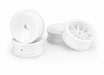 J Concepts 3403W White Mono 2.2 Wheels for RC10 Buggy 1 Pair