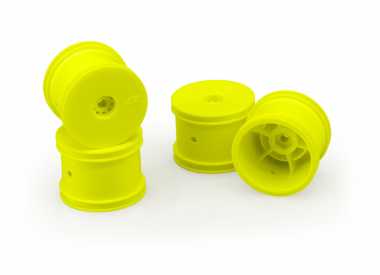 J Concepts 3405Y Yellow Mini-T 2.0 Wheels 4 Pack