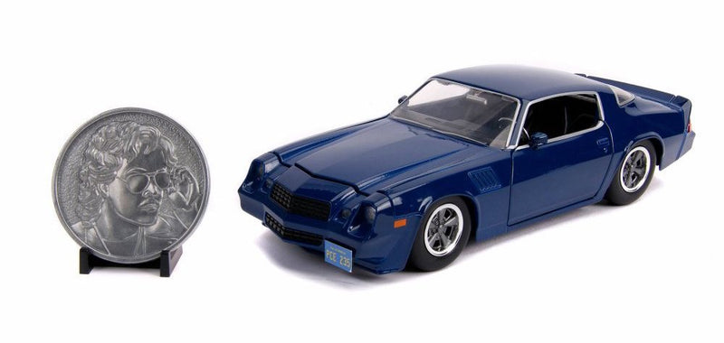 Jada 31110 1/24 Stranger Things Billy’s 1979 Chevy Camaro Z28 with Coin