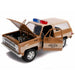 Jada 31111 1/24 Stranger Things Hopper's 1980 Chevy Blazer with Police Badge 